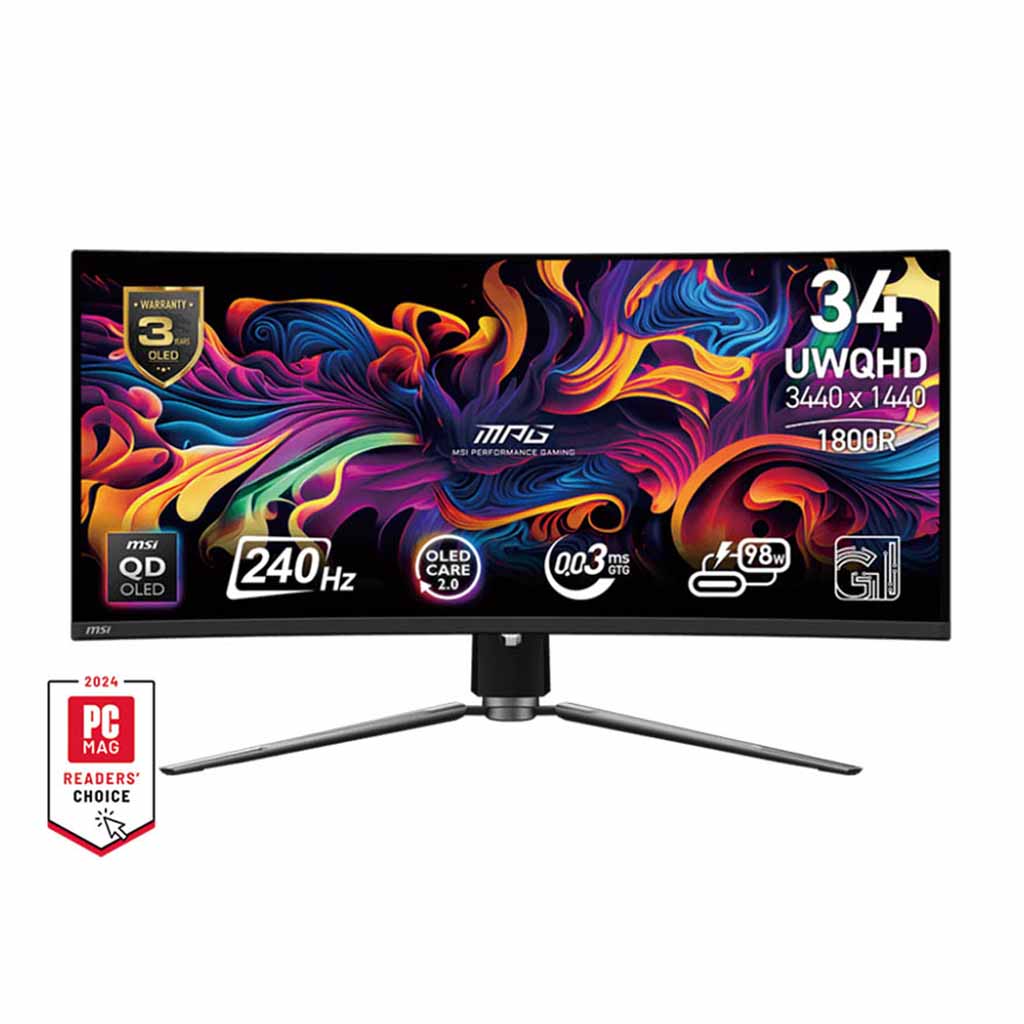 monitor 34 inch msi mpg 341cqpx qd-oled 240hz 4k