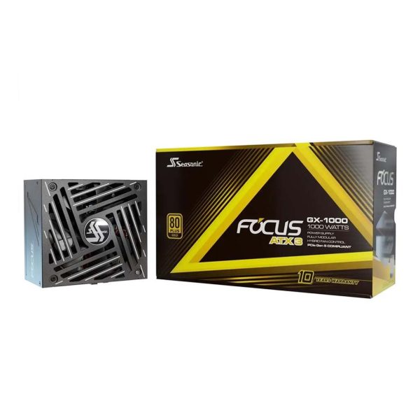napojuvanje seasonic 1000w pcie 5.0 80+ gold fully modular