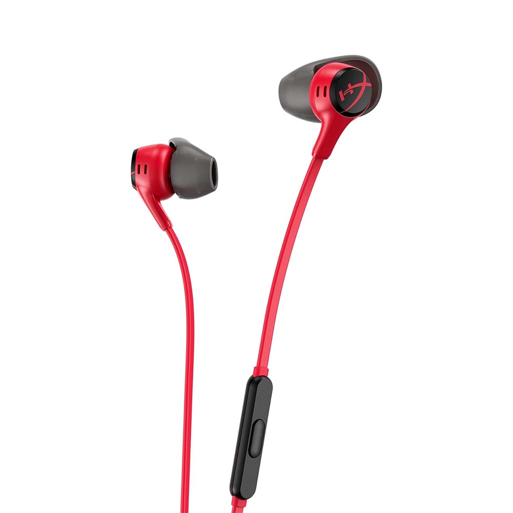 slusalki hyperx cloud earbuds ii crveni
