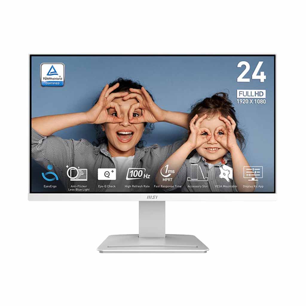 monitor 24inch msi pro mp2412w va 100hz 1ms fhd