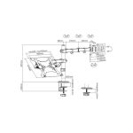 dimenzii za drzac za monitor i laptop