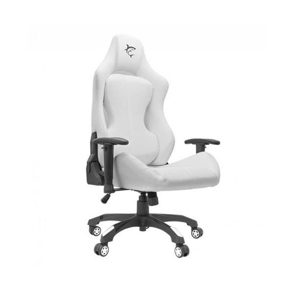 gaming stolica white shark monza bela