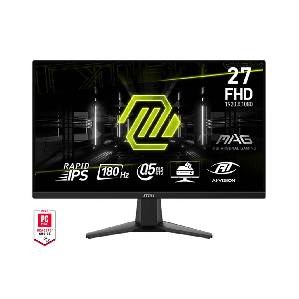 gaming monitor msi mag 275f esports ips 1ms 180hz