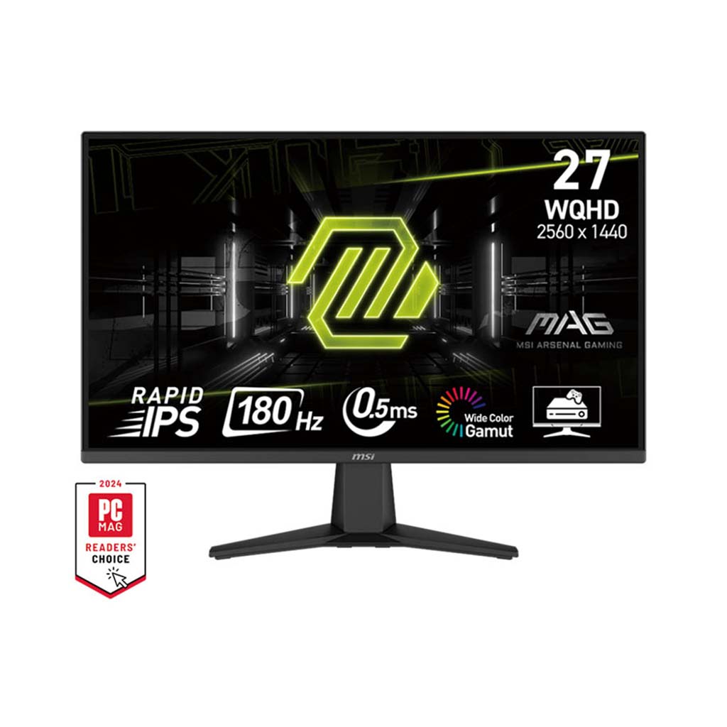 gaming monitor msi mag 275qf rapid ips 180hz
