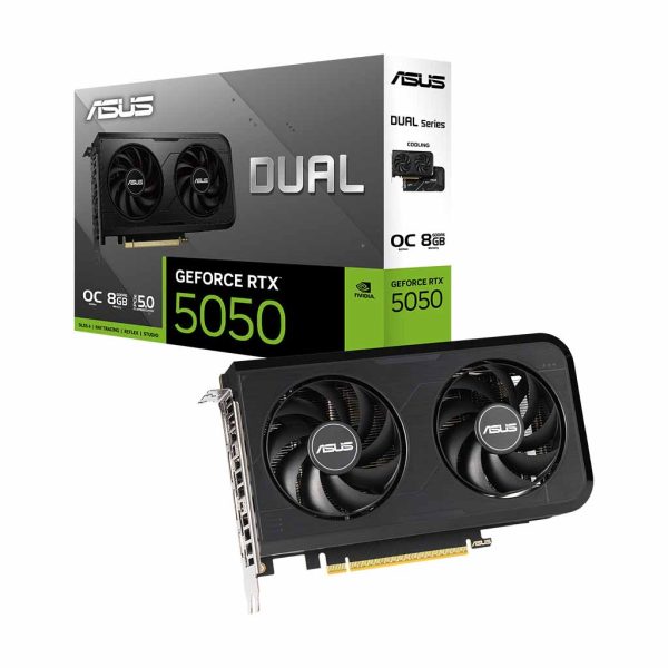 gaming graficka karta asus dual rtx 5050 o8g