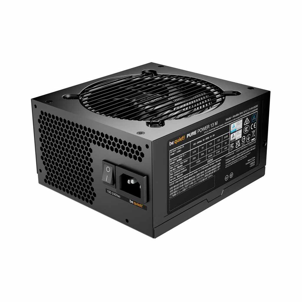 napojuvanje be quiet 650w pure power 13m