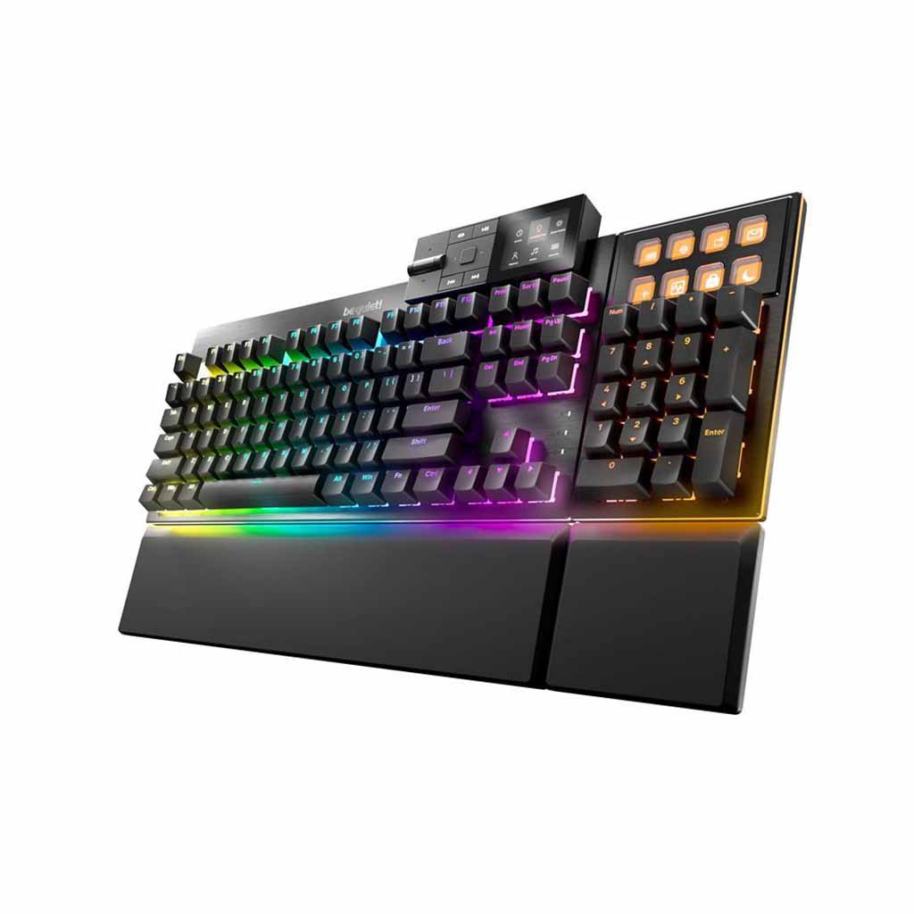 gaming tastatura be quiet dark mount silent modular crna rgb