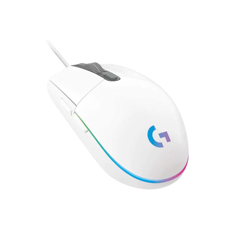 gaming gluvce logitech g203 lightsync rgb belo