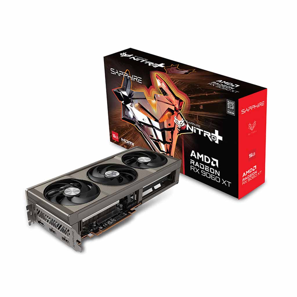 gaming graficka karta sapphire amd nitro+ radeon rx 9060 xt