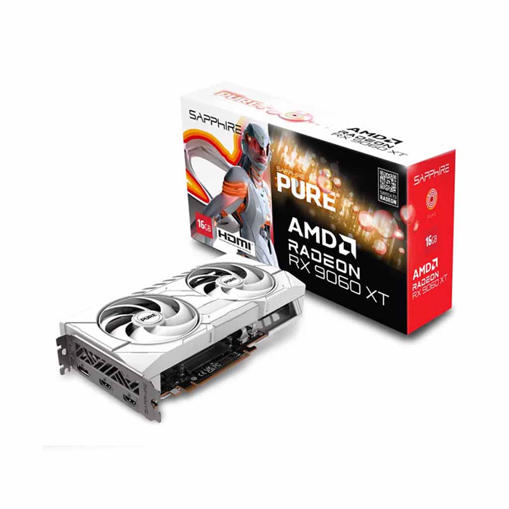 gaming graficka karta sapphire amd pure radeon rx 9060 xt