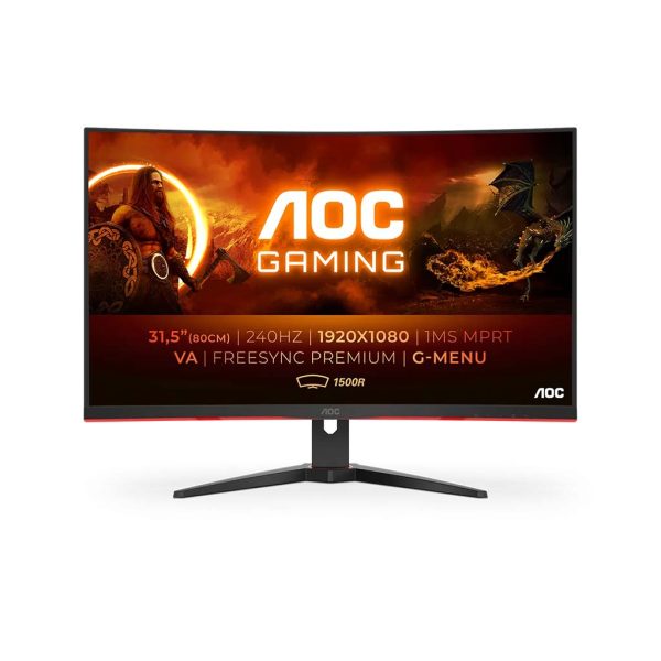 gaming monitor aoc fullhd c32g2ze