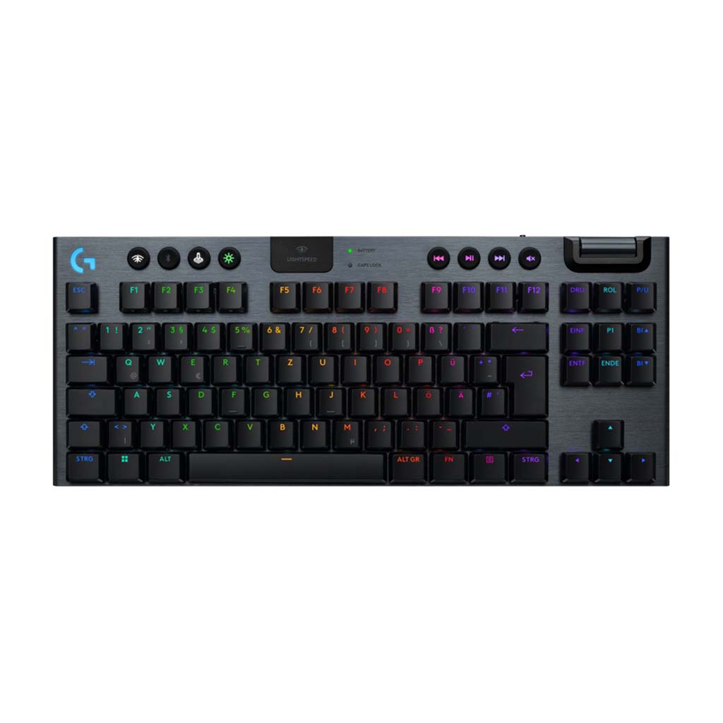 gaming tastatura logitech g915 x tkl bezicna rgb crna