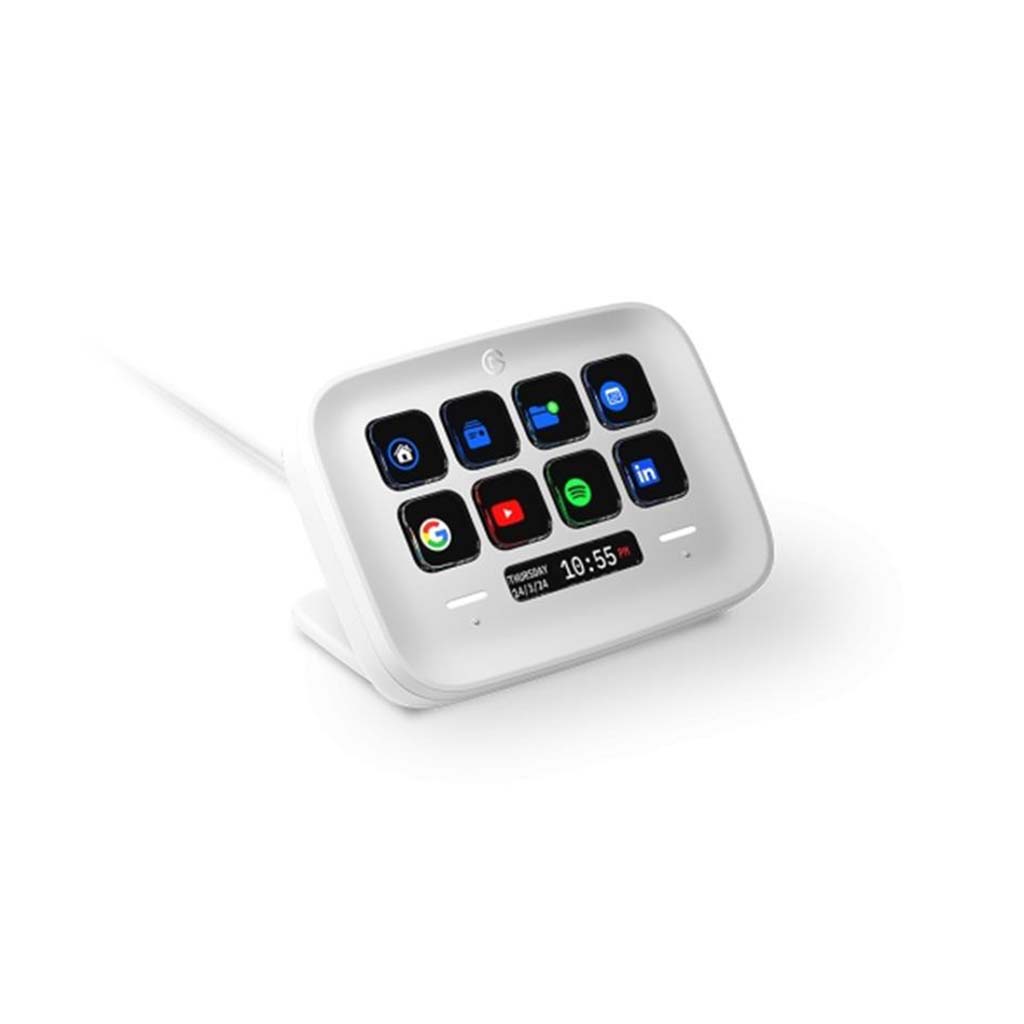gaming stream deck neo elgato x8 lcd keys belo