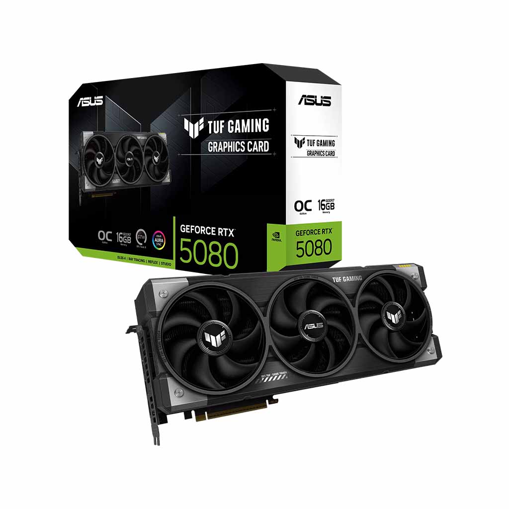 gaming graficka karta asus tuf rtx 5080 o16g