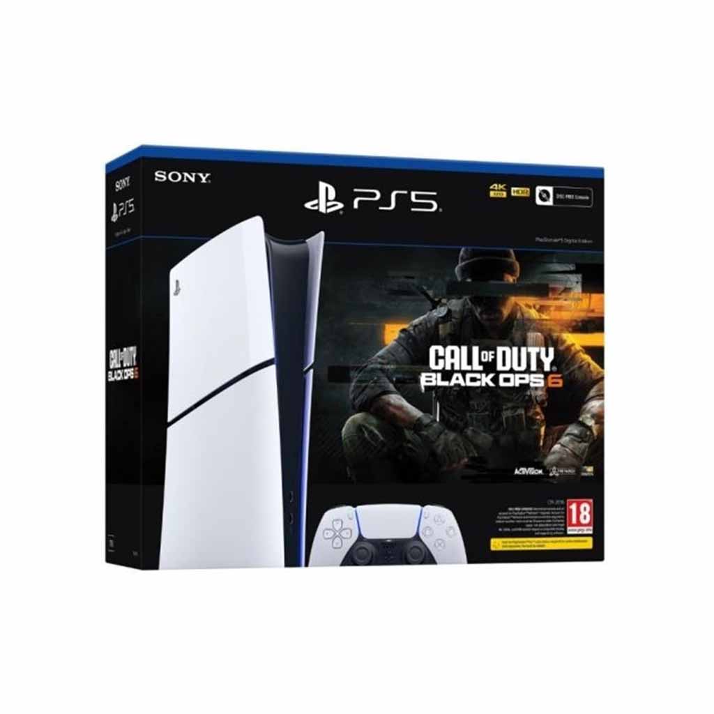 ps5blackops konzola sony playstation 5 slim digital edition 1tb + black ops 6