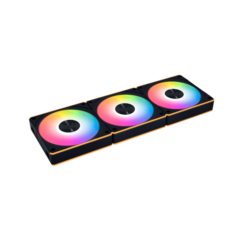 kuleri lian li 120mm uni fan cl bezicni reverse blade a-rgb crni