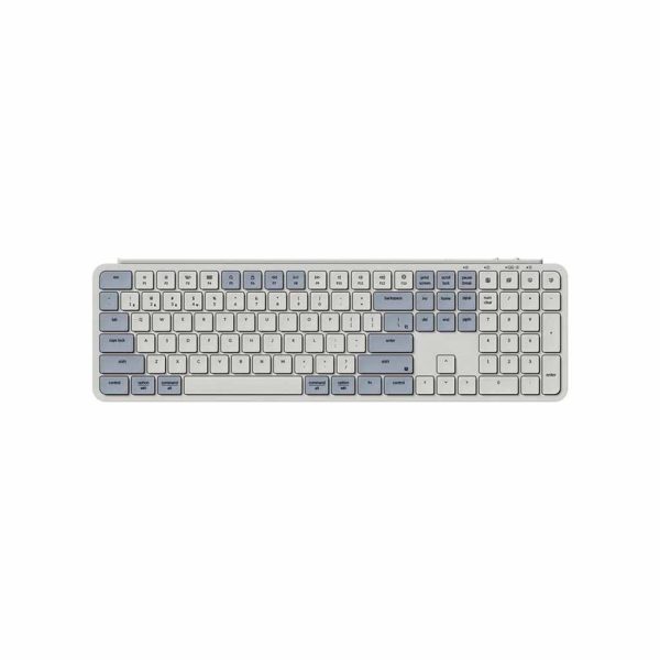 tastatura keychron b6 pro ultra slim full size plava