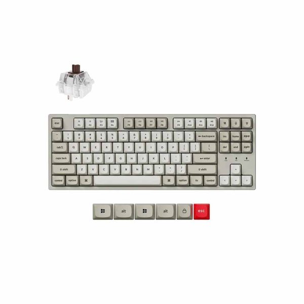 tastatura keychron c1 pro 8k brown switch