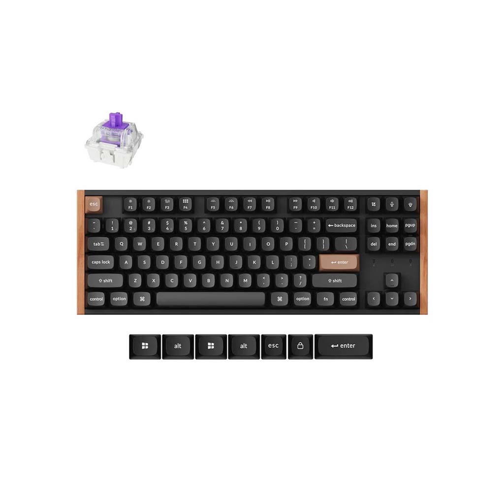 tastatura keychron k8 he nebula switch crna