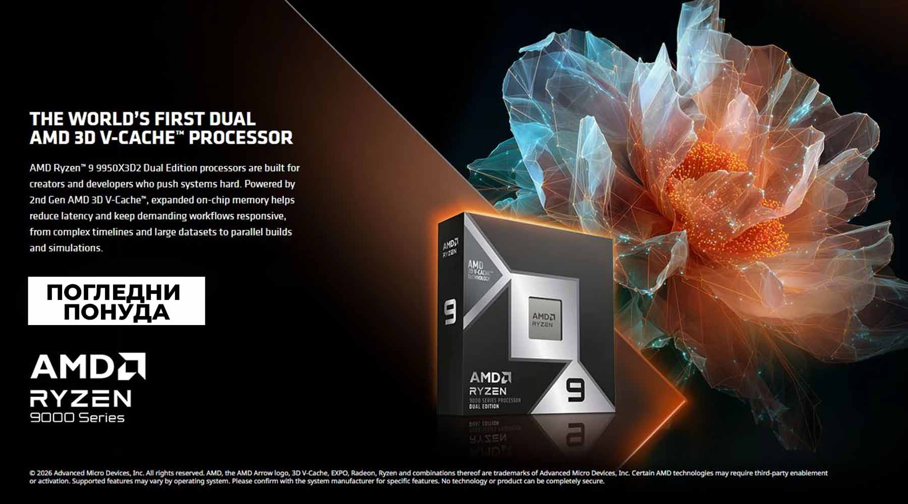 amd procesor 9950x3d2