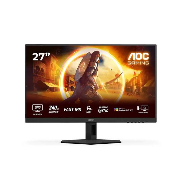 gaming monitor aoc quadhd 240hz fast ips