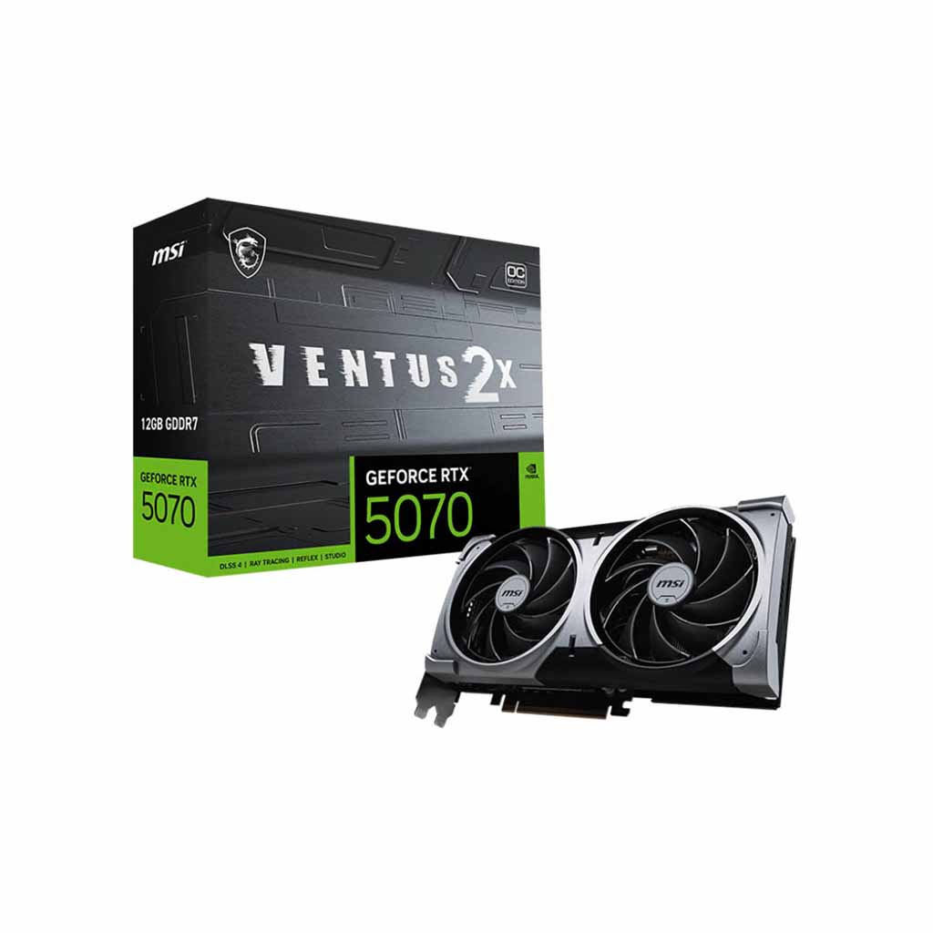 graficka karta msi geforce rtx 5070 ventus 2x oc 12gb