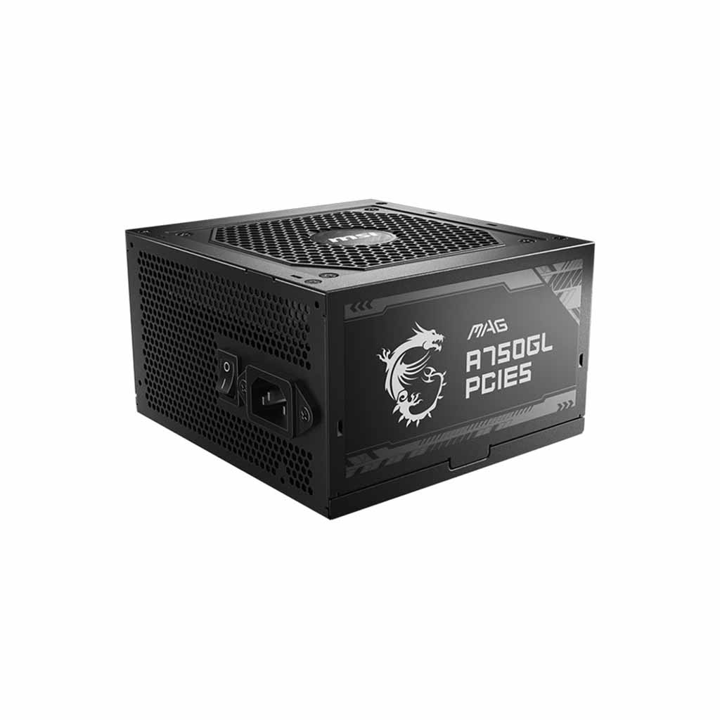 napojuvanje 750w msi mag a750gl pcie5 80 plus gold