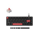 gaming tastatura keychron lemokey x6 red switch crna
