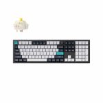 gaming keychron tastatura q6 max bezicna rgb banana switch crna