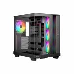 kukiste be quiet atx mid-tower light base 500 lx argb