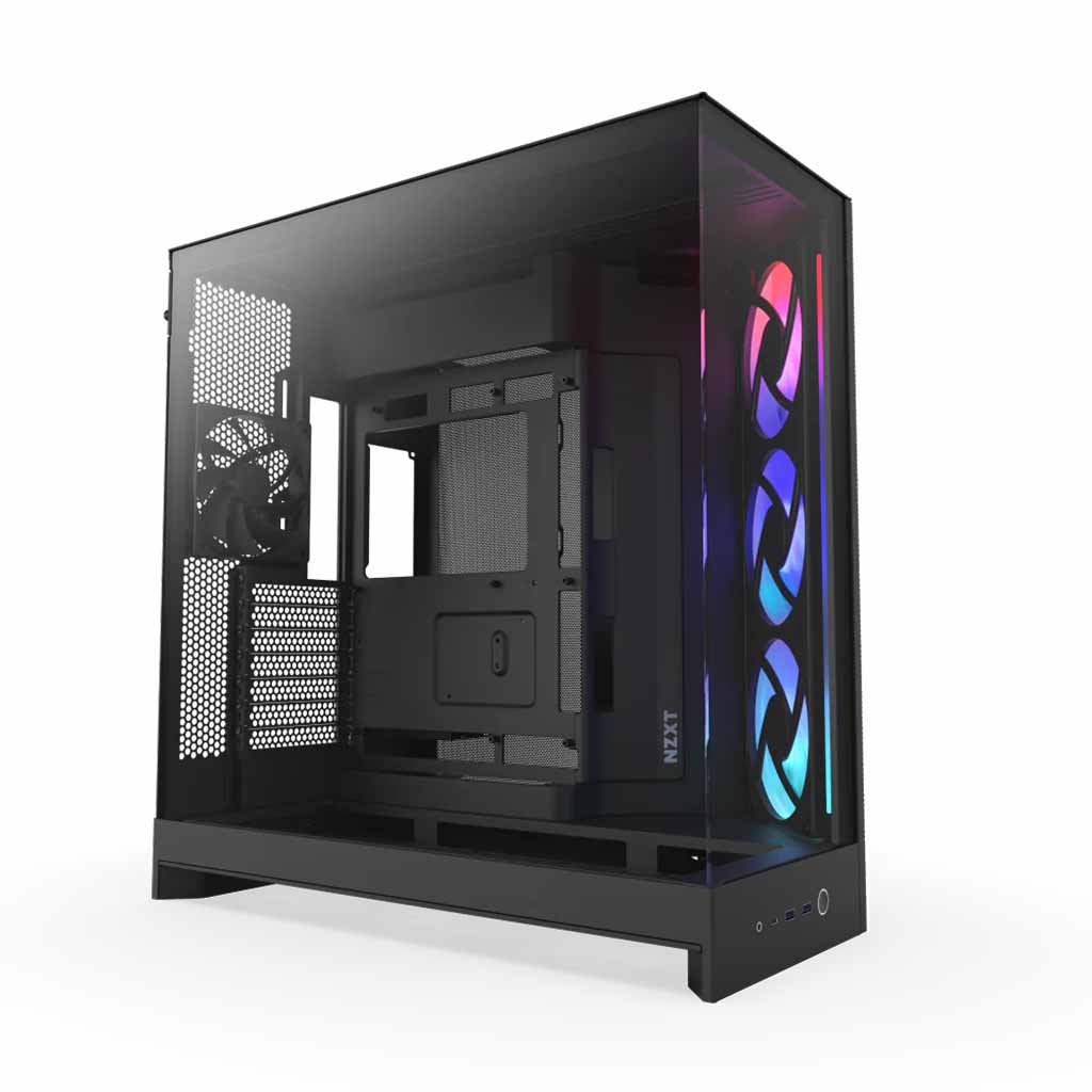 kukiste nzxt mid-tower h9 flow rgb 2025 black