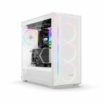Case BE QUIET! E-ATX Full-Tower SHADOW BASE 800 FX, 4x140mm Light Wings PWM, front ARGB LED, USB 3.1 type C, open mesh design w/WINDOW, White BGW64 - Image 3