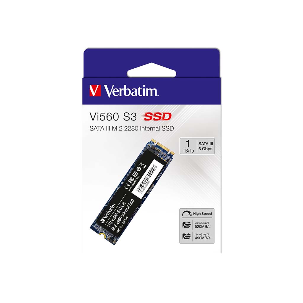 ssd disk m.2 2280 verbatim vi560 1tb sata3