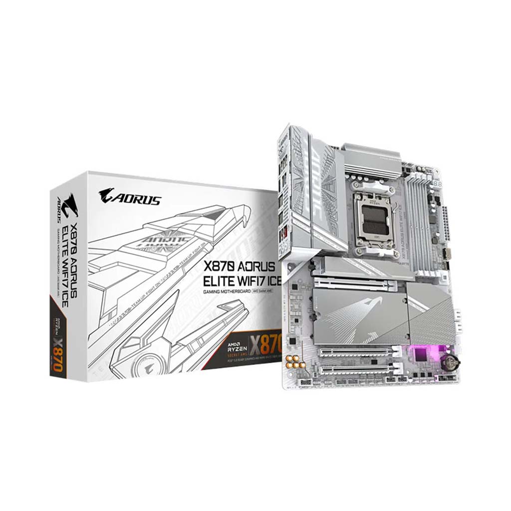 gaming maticna ploca x870 aorus elite wifi7 ice