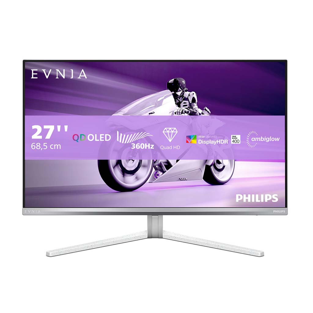 gaming monitor philips quadhd oled evnia 27inch 360hz